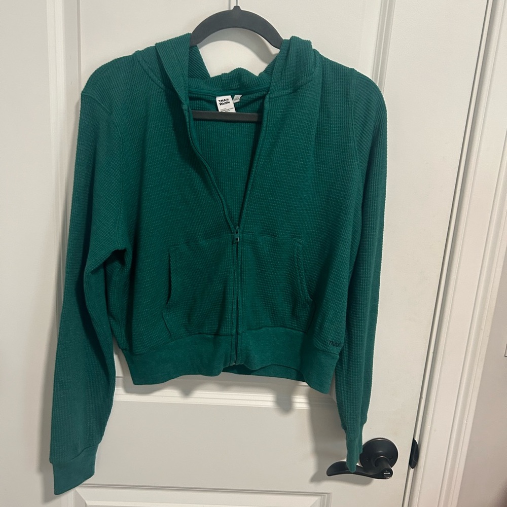 Green TNA Aritztia zip up